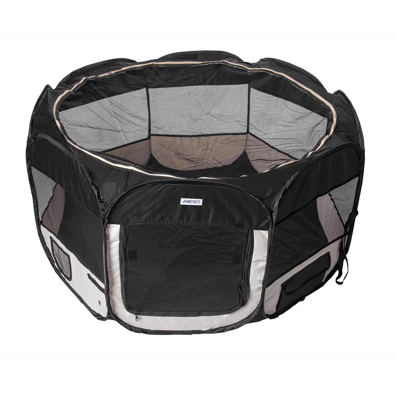 AQPET Boxy Recinto in Stoffa Nero – Per Cani e Gatti AQPET Boxy Recinto in Stoffa Nero – Per Cani e Gatti